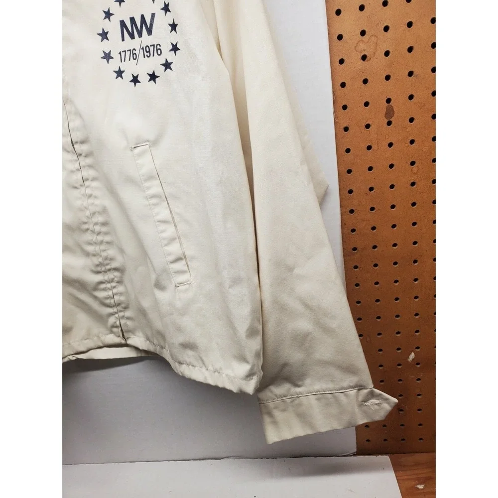 Vintage 1976 Norfolk Western Spirit of '76 Windbreaker Jacket - Ultra RARE - Siz